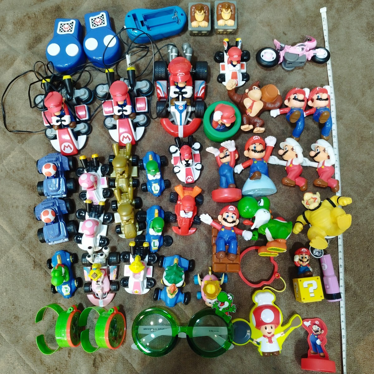 スーパーマリオ フィギュア ぬいぐるみ マスコット グッズ まとめ 大量