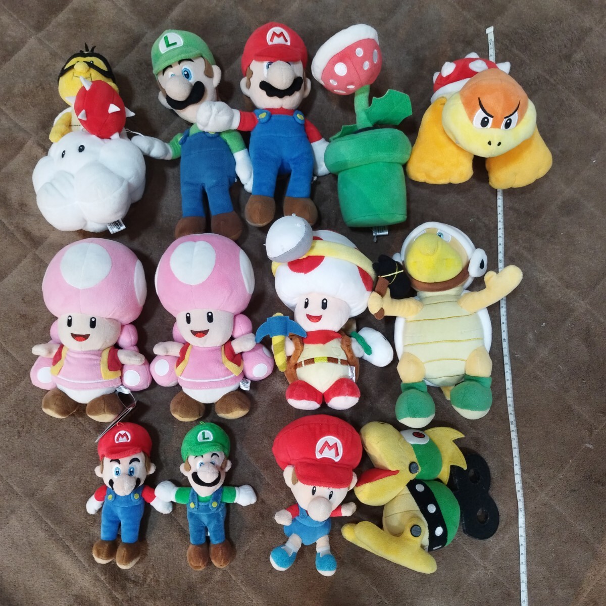 スーパーマリオ フィギュア ぬいぐるみ マスコット グッズ まとめ 大量