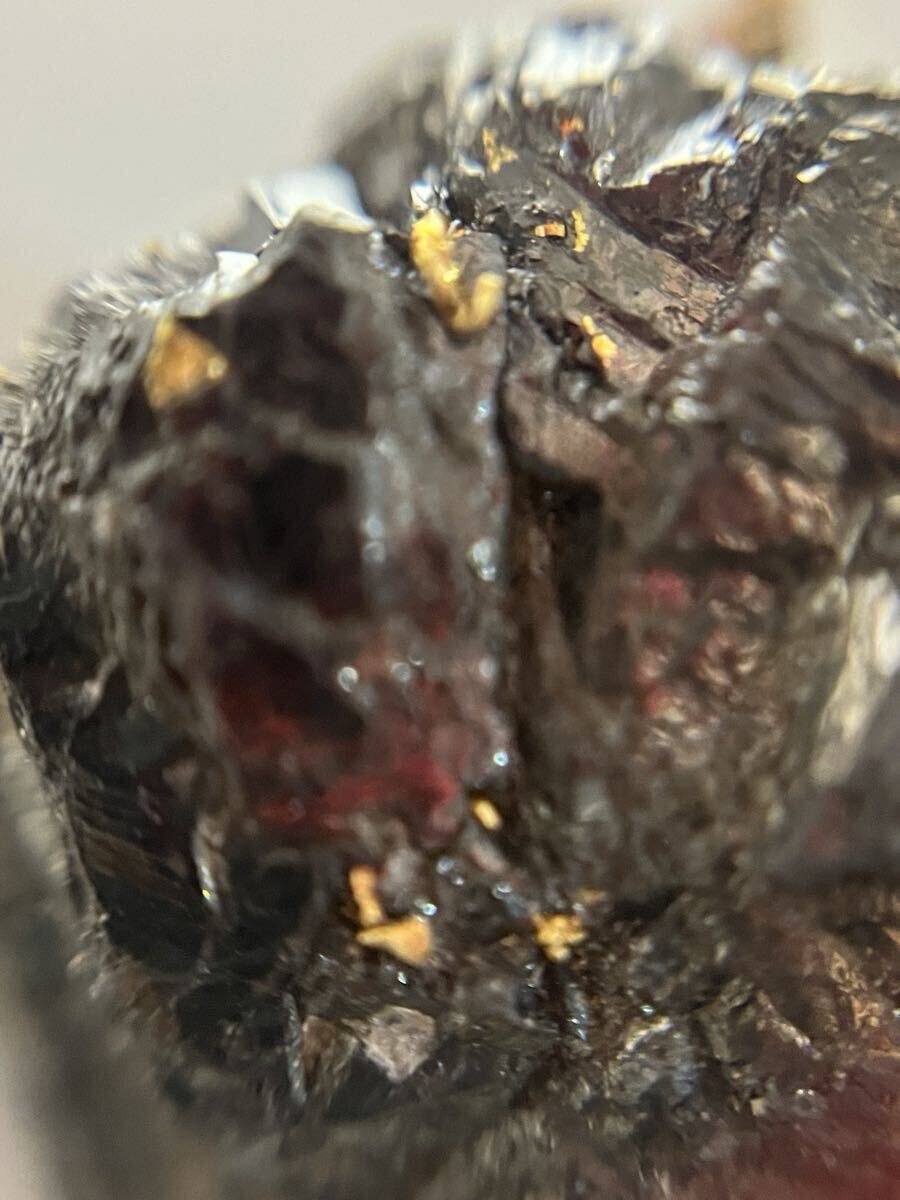 自然金？ 秩父糸金 12.2g ひも金 金鉱石 検索)純金 純銀 原石 鉱物標本