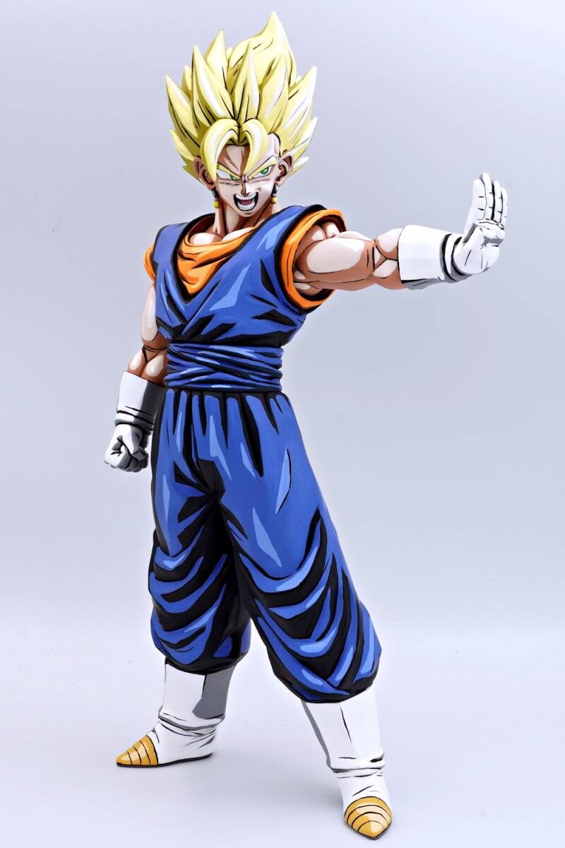 ドラゴンボール 超サイヤ人 ベジット フィギュア フルリペイント 二