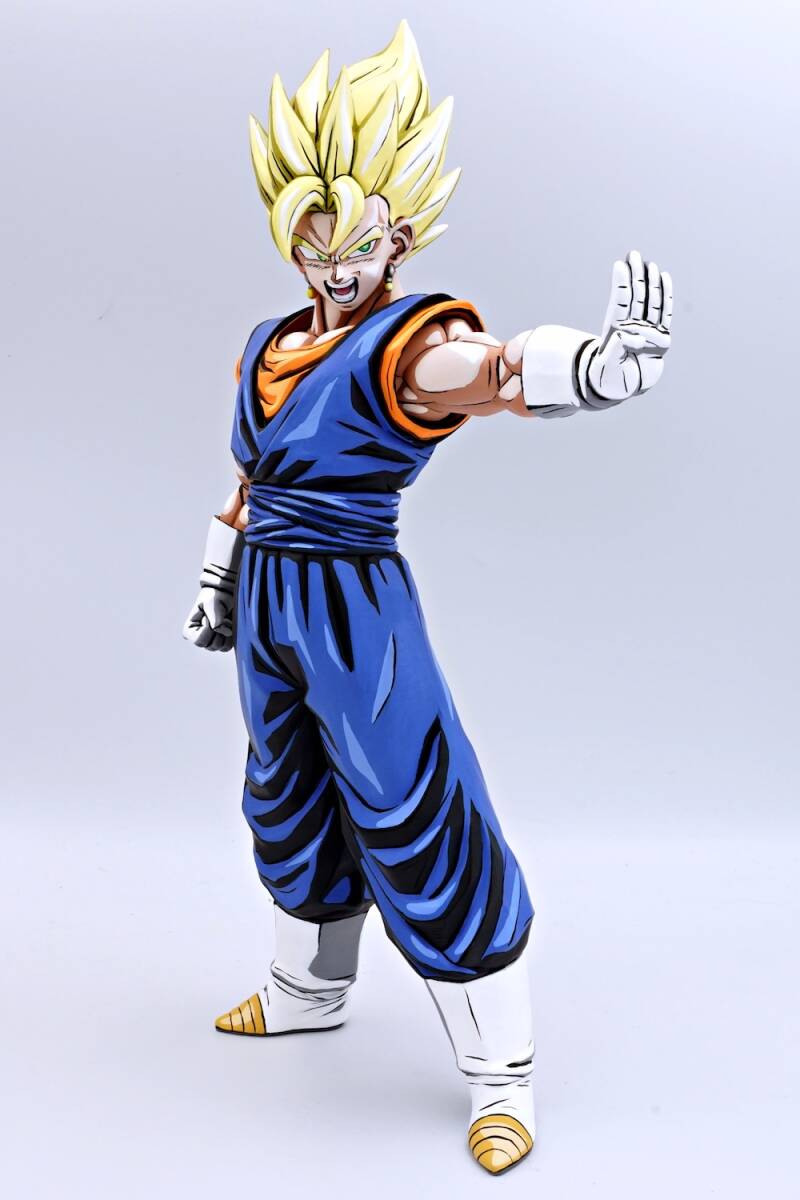 ドラゴンボール 超サイヤ人 ベジット フィギュア フルリペイント 二