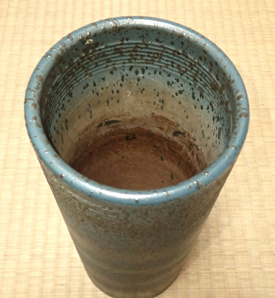 いけばな 池坊 花器 3点まとめて】陶器 朝顔型 寸胴花入 円筒型 立花