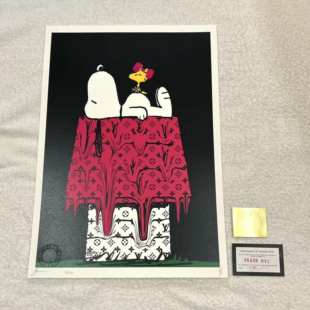 世界限定100枚 DEATH NYC スヌーピー SNOOPY ルイヴィトン