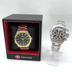 TECHNOS クロノグラフのYahoo!オークション(旧ヤフオク!)の相場・価格