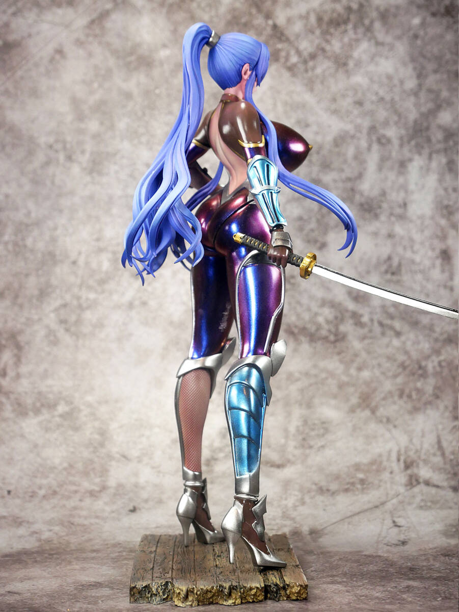 1/7・ガレージキット塗装済完成品】 秋山凛子【対魔忍】softcream・1円