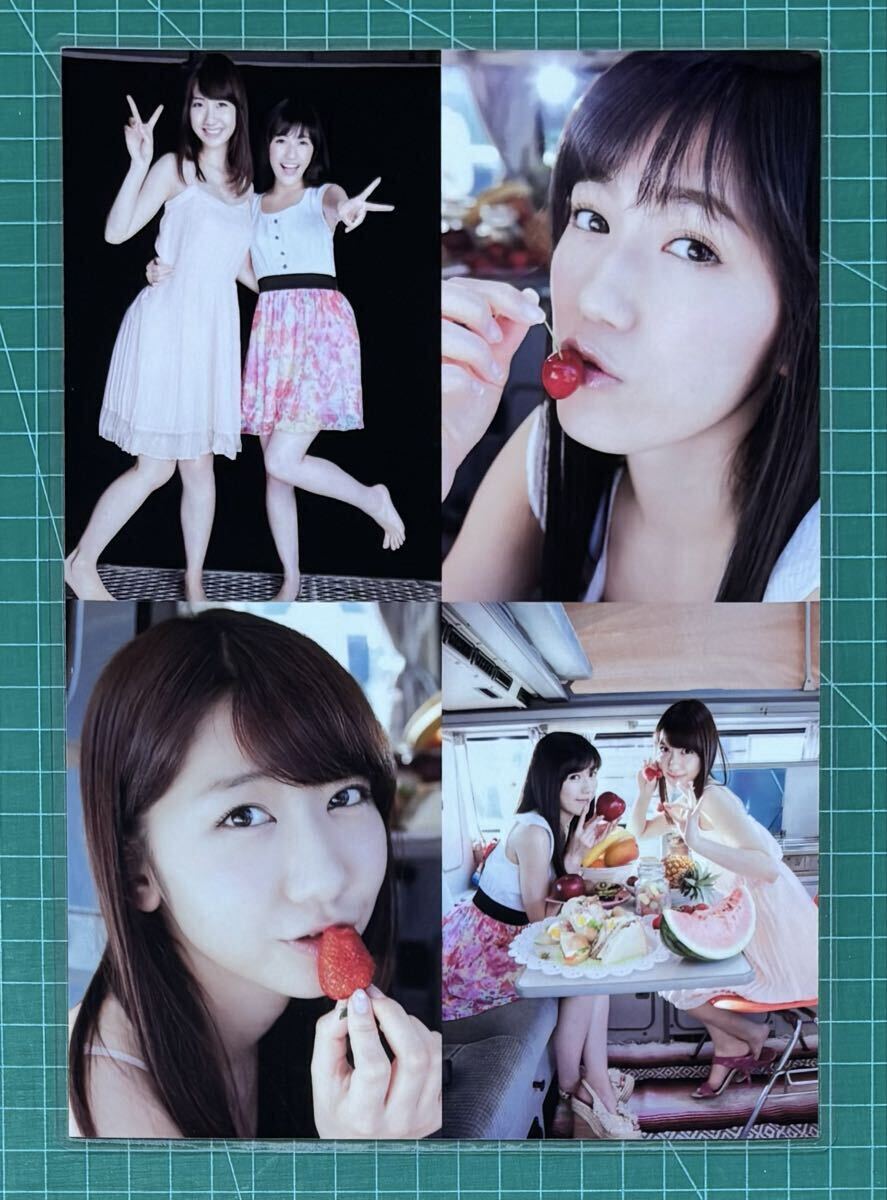 AKB48 柏木由紀 渡辺麻友 雑誌 切抜き ラミネート加工 150μ(タレント