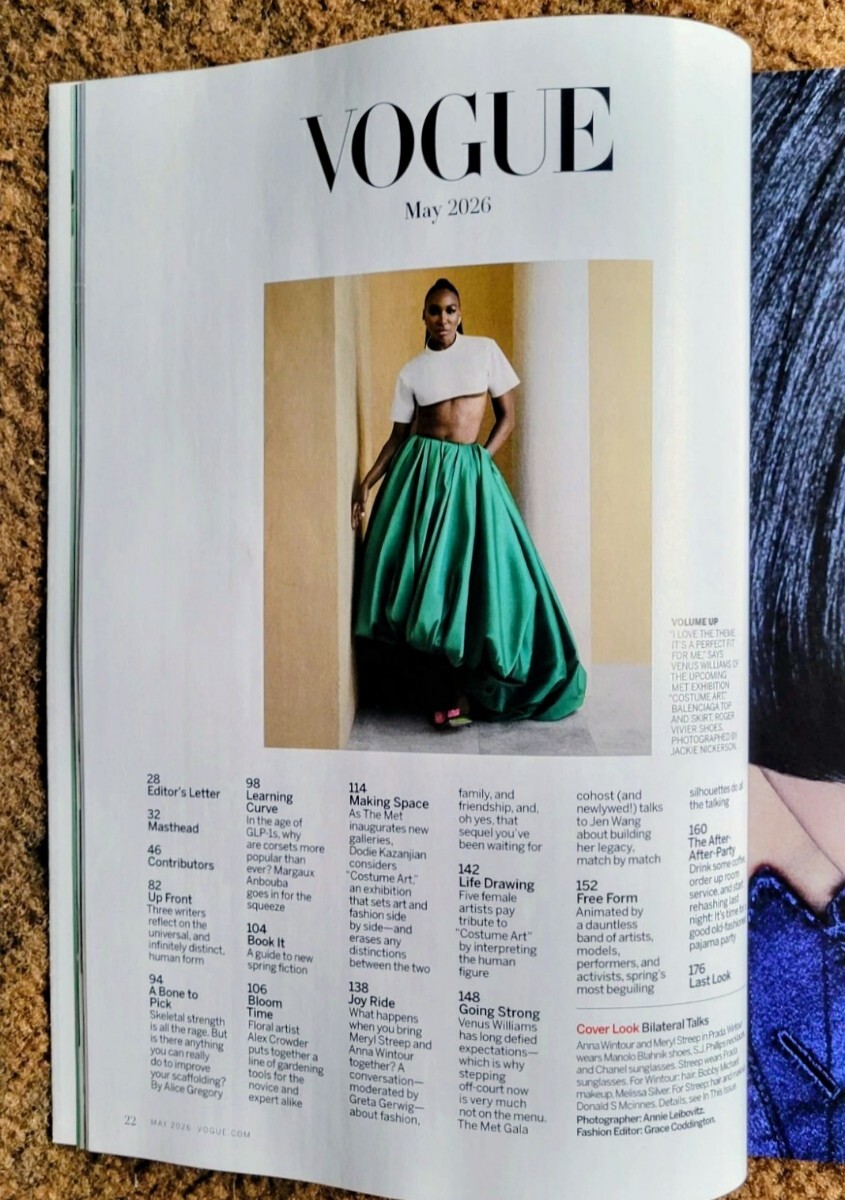 VOGUE 2026 5月号 US版 メリルストリープ プラダを着た悪魔2 MERYL