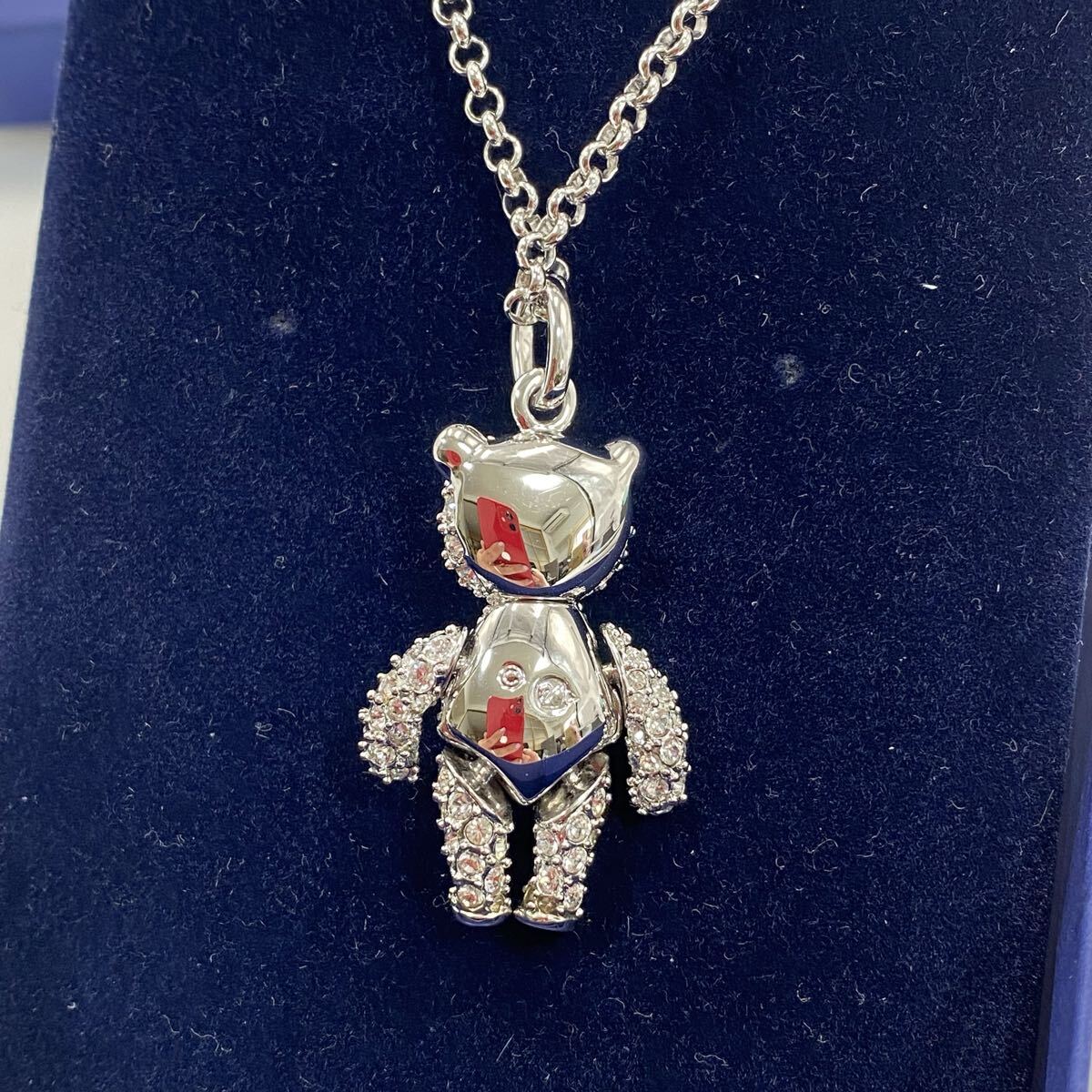 SWAROVSKI スワロフスキー ネックレス クリスタル シルバーカラー
