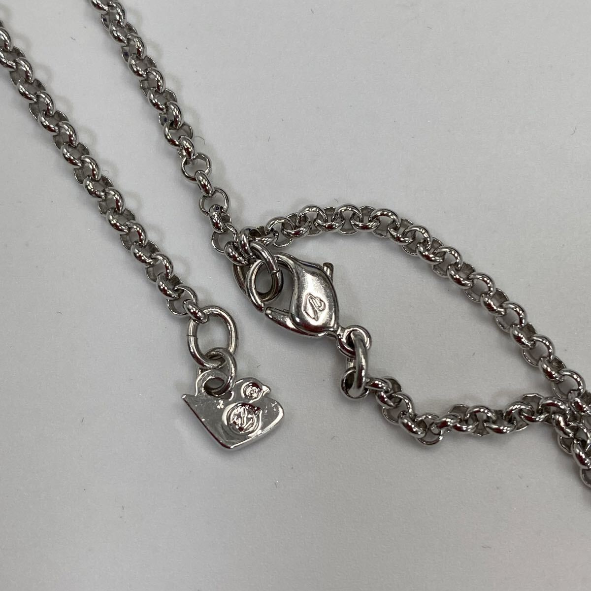 SWAROVSKI スワロフスキー ネックレス クリスタル シルバーカラー