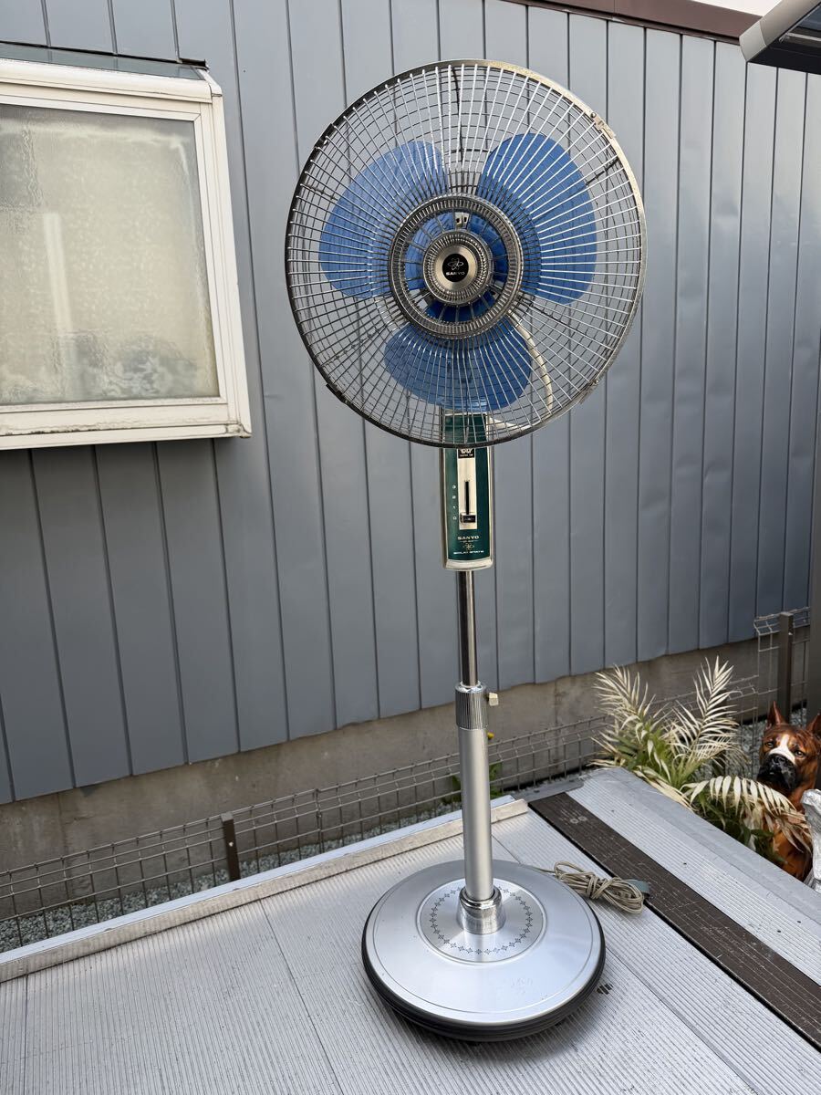 Sanyo サンヨー 大型扇風機 昭和レトロ 扇風機EF-6KF SOLID STATE