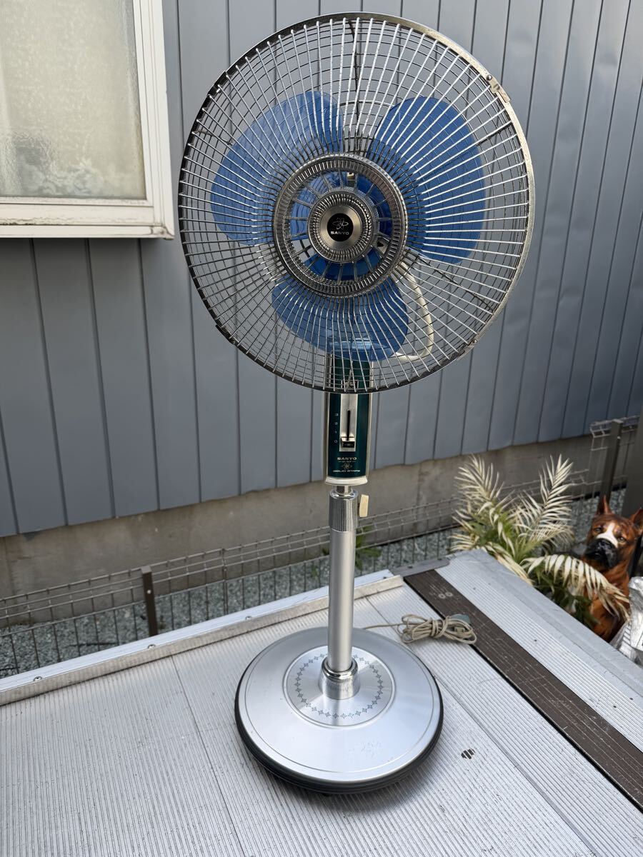 Sanyo サンヨー 大型扇風機 昭和レトロ 扇風機EF-6KF SOLID STATE