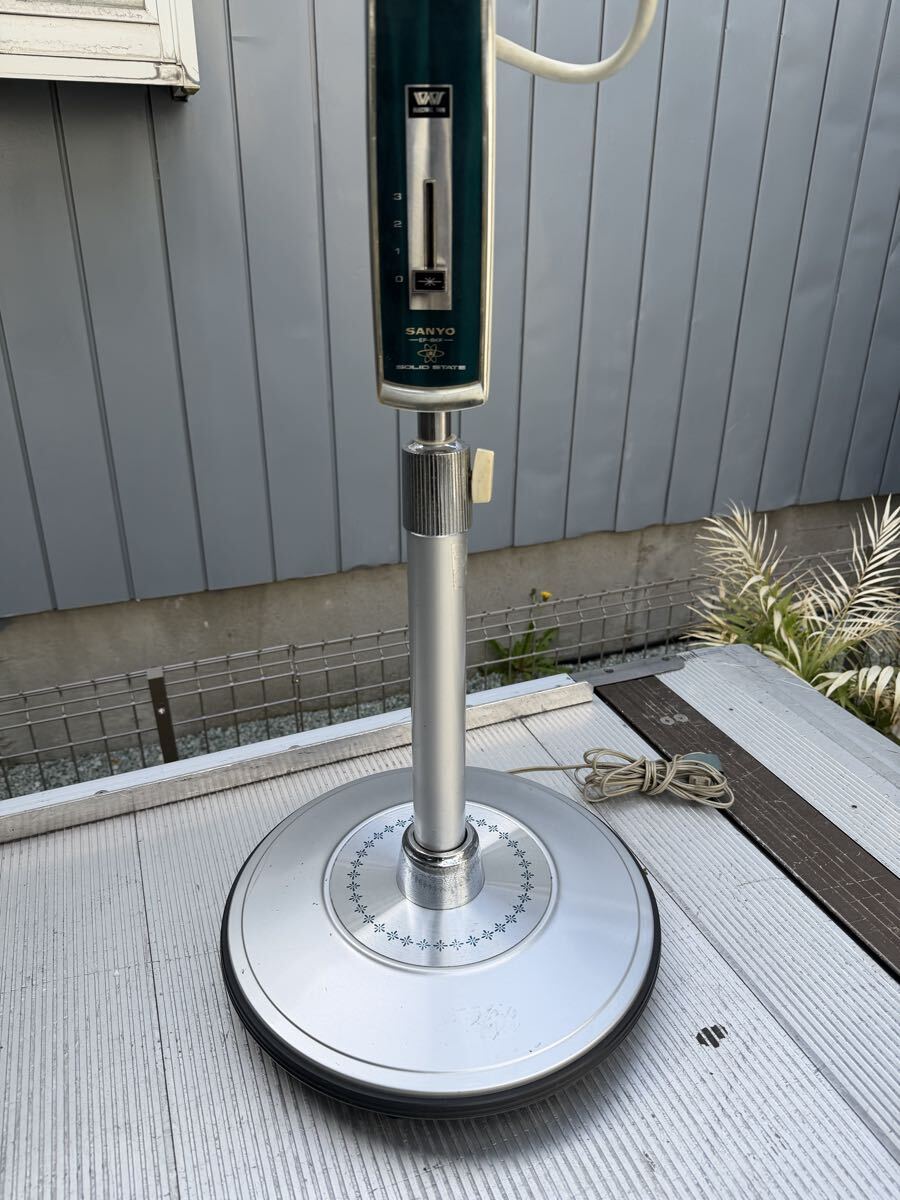 Sanyo サンヨー 大型扇風機 昭和レトロ 扇風機EF-6KF SOLID STATE