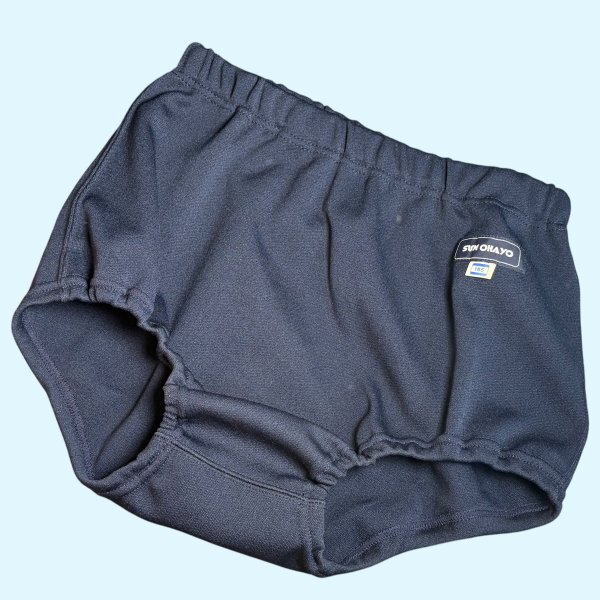 SUN OHAYO サンオハヨー 濃紺 ブルマ 150 未使用 155サイズ ほぼ新品 SUN OHAYO サンオハヨー ポリエステル100% 濃紺