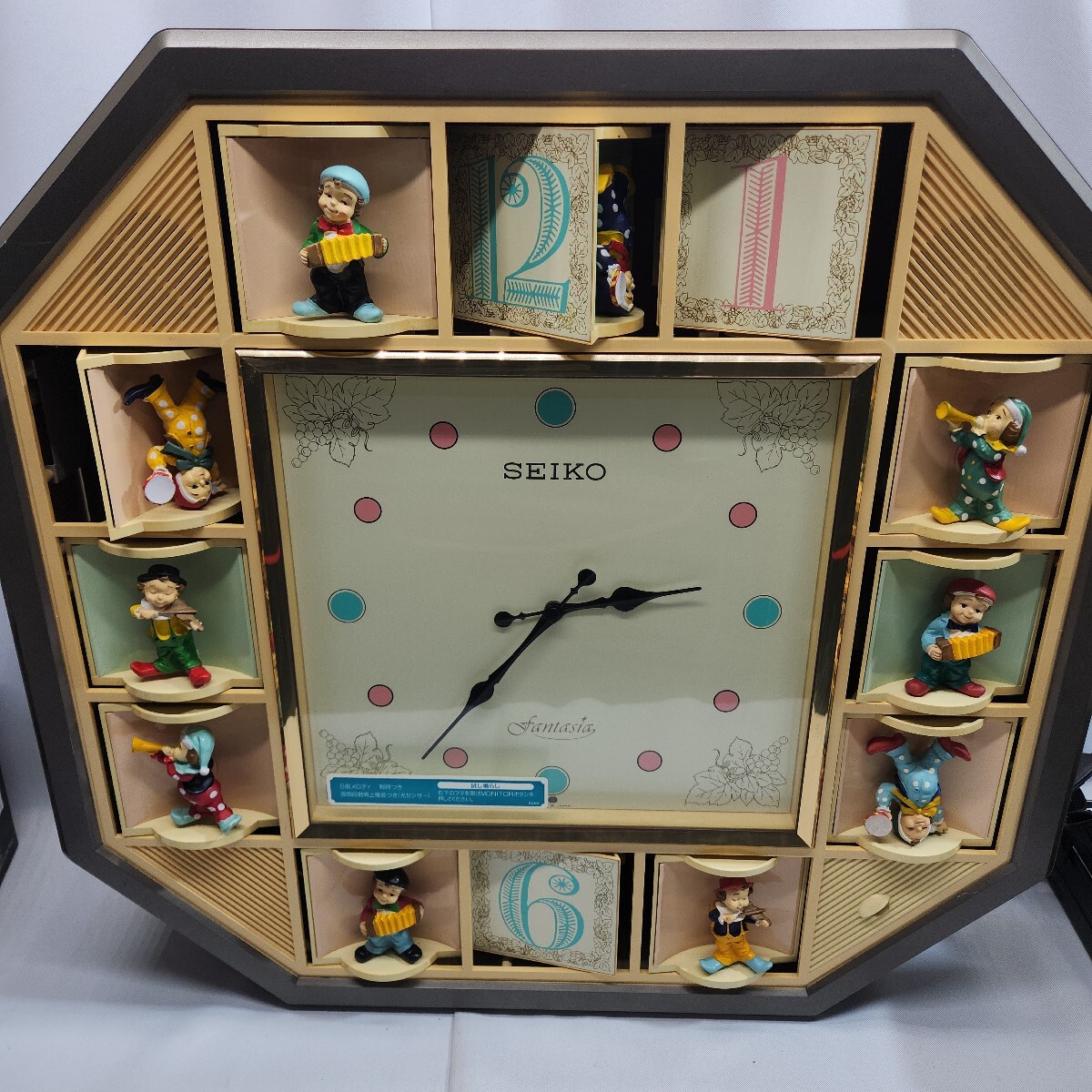 SEIKO セイコー Fantasia ファンタジア からくり時計 RE505B 稼働品