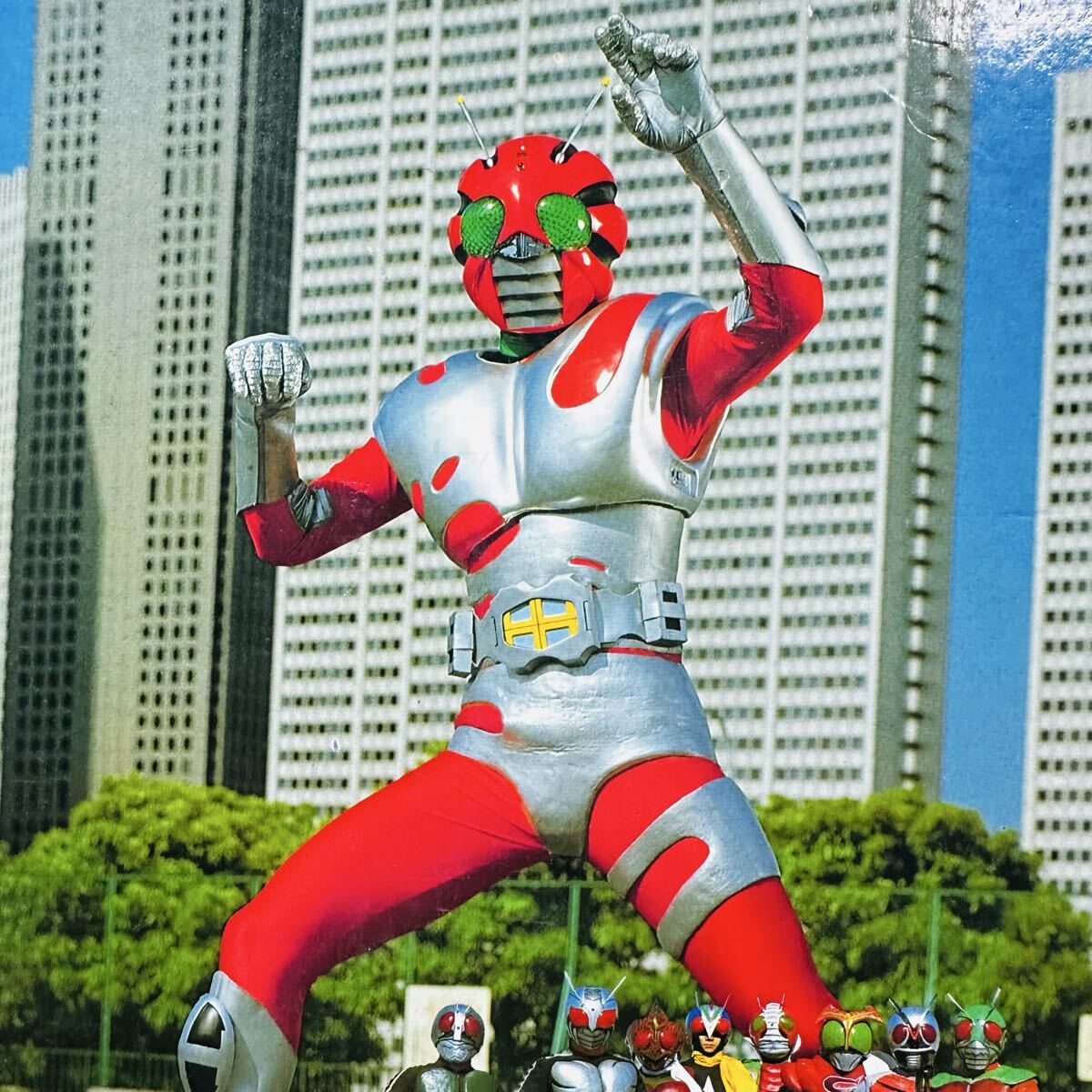 希少】 たのしい幼稚園 テレビ絵本 仮面ライダー 10号 昭和57年 1982年