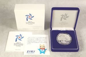 第8回アジア冬季競技大会記念 純銀(セット)の中古価格は13,098円