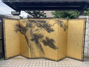 金屏風のYahoo!オークション(旧ヤフオク!)の相場・価格を見る｜Yahoo