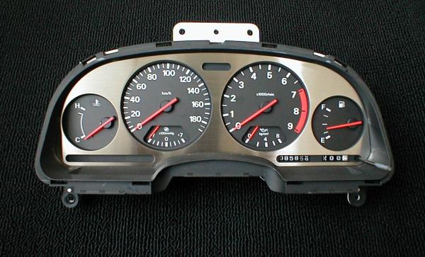 フェアレディーＺ３２ＶＧ３０用ステンレス製メーターパネル_1