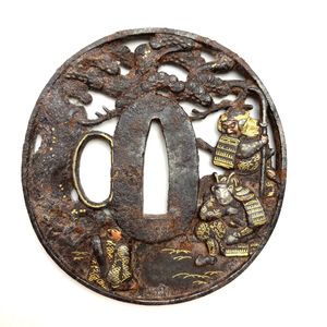 2026年最新Yahoo!オークション 鍔 -鍔 松と鷹図 刀柄 五羽燕透鍔(TU