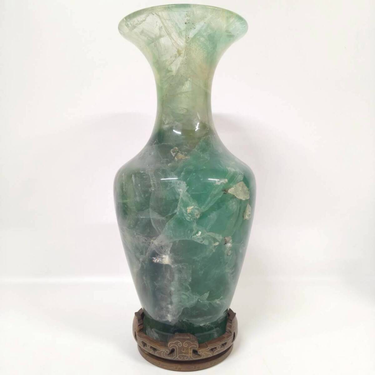 翡翠花瓶 美品 時代物 翡翠 花瓶の値段と価格推移は？｜15件の売買データから翡翠 花瓶の価値