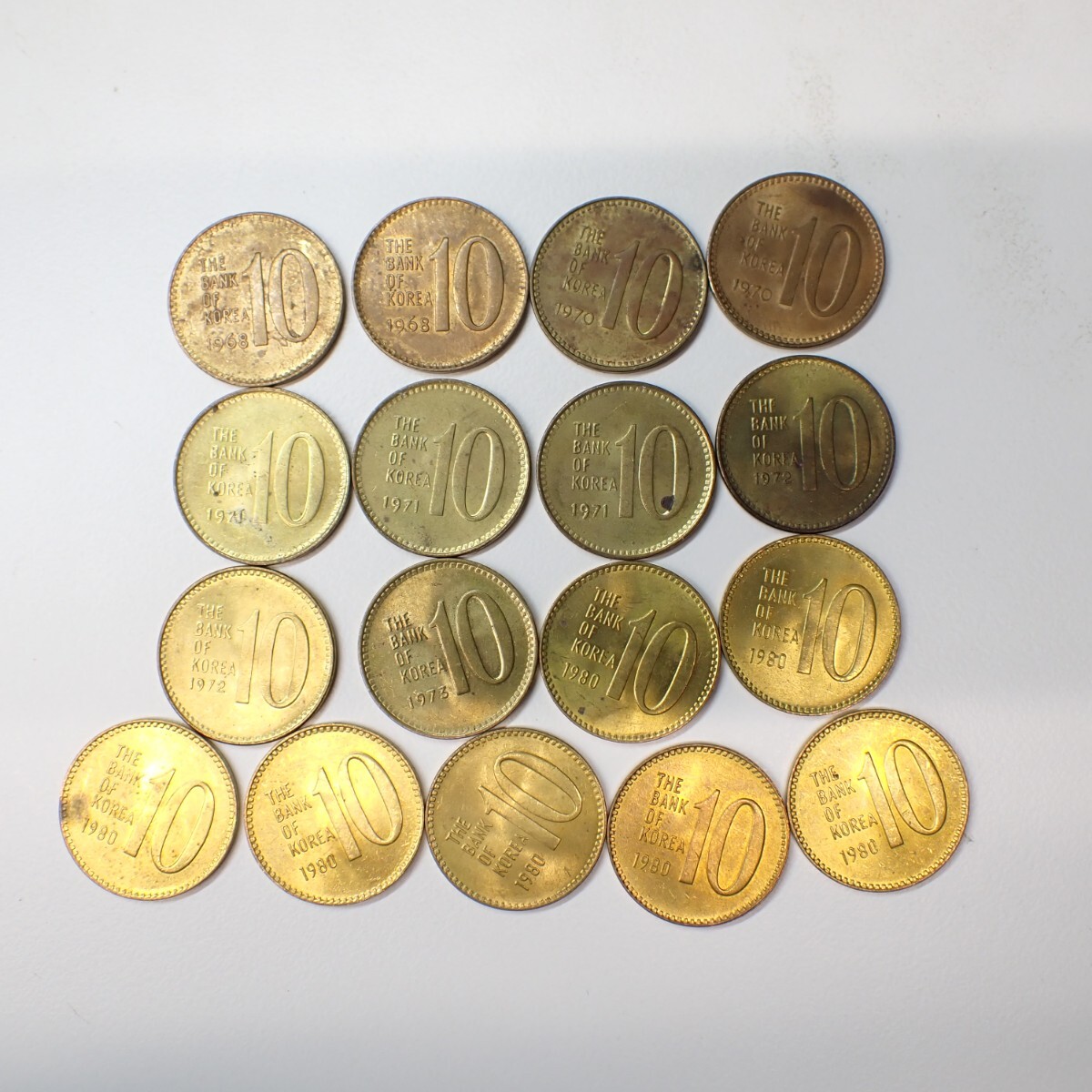 韓国旧10ウォン硬貨の値段と価格推移は？｜3件の売買データから韓国旧