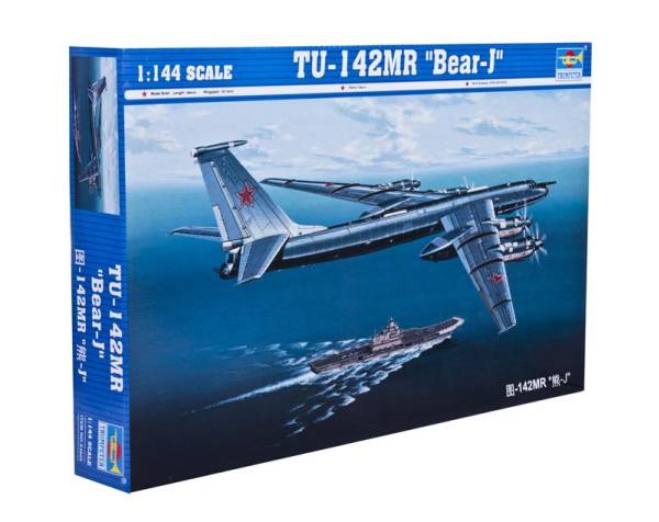 模型・プラモデル 1/144 トランペッター TU-142MR Bear-J