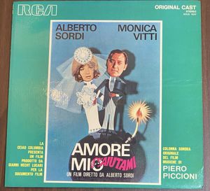 405位 イタリア'69 オリジナル盤 AMORE MIO AIUTAMI オリジナル・サウンドトラック Piero Picci