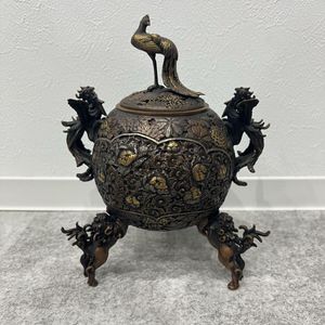 桐鳳凰　村田宏　鉄製　本体高さ65cm 本体重量約9.4kg 村田 宏の値段と価格推移は？｜12件の売買データから村田 宏の価値が