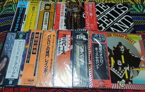 327位 ♪　洋楽ロック/ハード～プログレ系LP　まとめて　７０年代多数　帯付有り