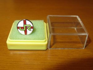 JR 社章の値段と価格推移は？｜9件の売買データからJR 社章の価値が