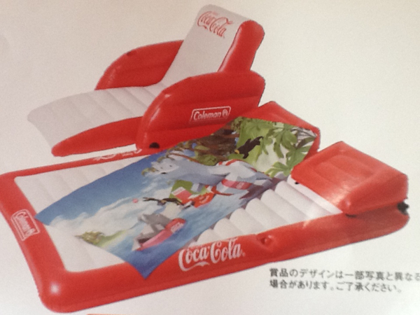 レア！コールマン製コカコーラサマーベット＆チェアセット非売品