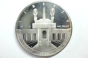 ロサンゼルスオリンピック 1ドル 銀貨の値段と価格推移は？｜31件の