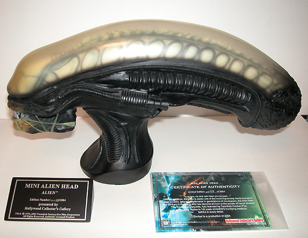 ケース無 ハリコレ エイリアンヘッド ハーフサイズスタチュー エイリアン 売買されたオークション情報 Yahooの商品情報をアーカイブ公開 オークファン Aucfan Com