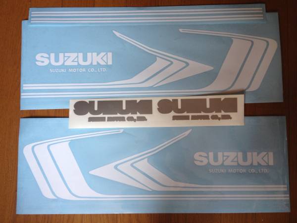 GSX250E/400E/ザリ セレクトテール用デカールセット！(ステッカー