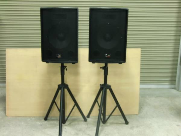 S1■classic pro PA12/6■SR用スピーカー2本＋スタンド■中古_1