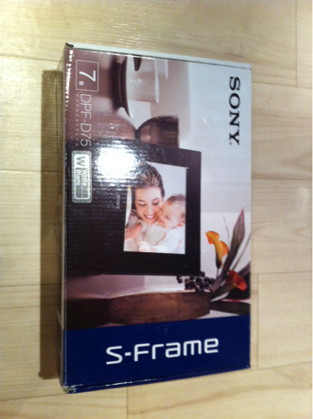 SONY デジタルフォトフレーム DPF-D70 ほぼ新品 11年製_1