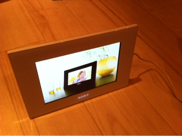 SONY デジタルフォトフレーム DPF-D70 ほぼ新品 11年製_3