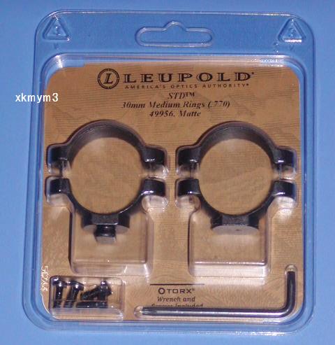 リューポルド STD スコープマウントリング 30mm Medium[LEUPOLD