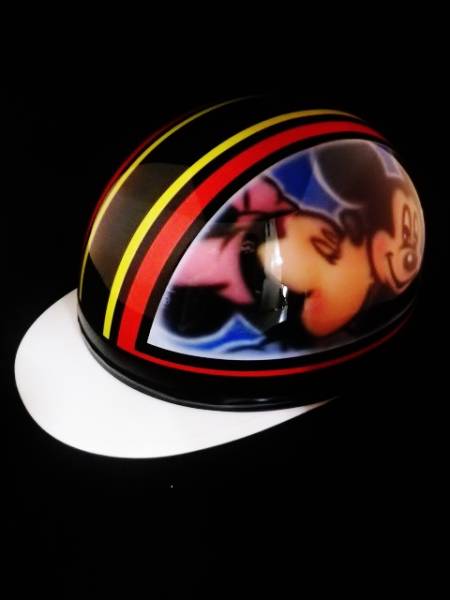 カスタムコルク半 ミッキー ミニー エアブラシ(フリーサイズ)｜売買  