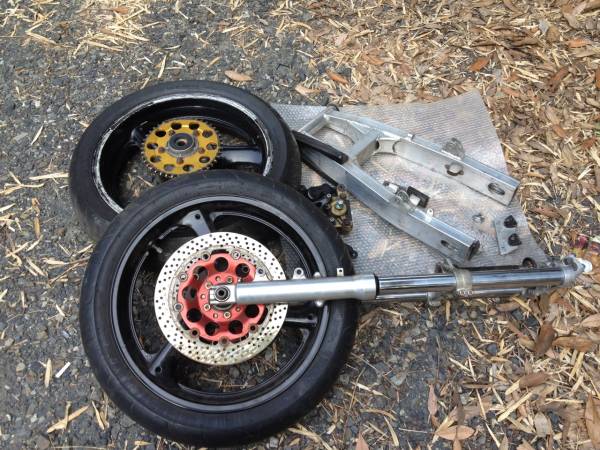 Z1Z2足回りセット GSX-R1100足回り流用18インチ(セット)｜売買され  