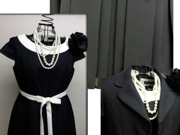 【6999円！】　11号　黒パイピングAB+SK　結婚式・通勤等に！