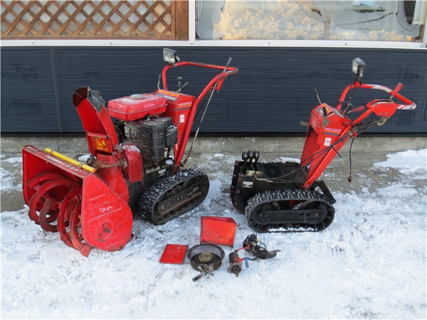 ☆ヤンマー除雪機 YSR80X YSR80S 8馬力 ジャンク 引き取り限定(除雪機 