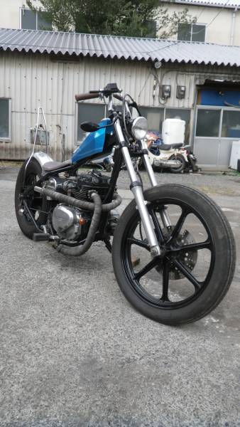 ビラーゴ250 カスタム 自賠付 チョッパー リジット 整備済 アメリカン z250ltd リジッド チョッパー アメリカンビラーゴ レブル 売切 (126cc