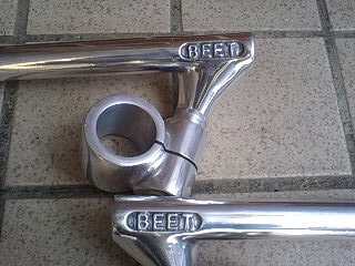 CB400F GS400 CB250 /400 他 BEET セパハン 33φ本物!! 当時物!!(ホンダ 