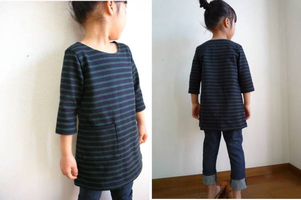 子供用aラインニットワンピ チュニック パフ袖 の型紙 型紙 売買されたオークション情報 Yahooの商品情報をアーカイブ公開 オークファン Aucfan Com