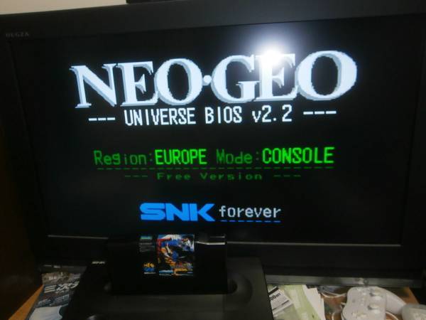 NEOGEO本体 デバッグネオジオ UNIVERSE BIOS V2.2 搭載品(ネオジオ 