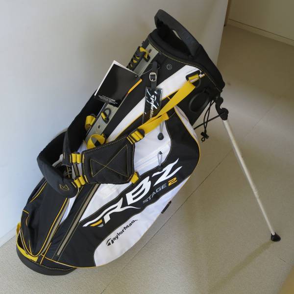 テーラーメイドRBZ STAGE 2 スタンド式キャディバッグ。美品！ □新品 日本仕様 RBZ STAGE2 スタンド式キャディバッグ