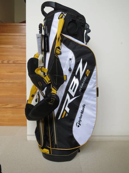 テーラーメイドRBZ STAGE 2 スタンド式キャディバッグ。美品！ テーラーメイド RBZ STAGE2 メンズゴルフ 11本 キャディバッグ付き R