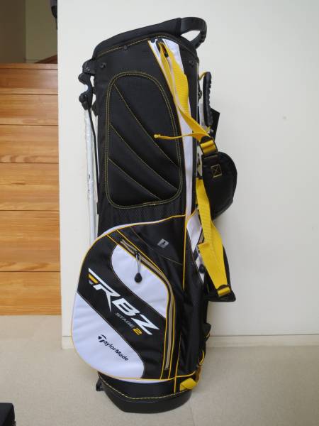 テーラーメイドRBZ STAGE 2 スタンド式キャディバッグ。美品！ □新品 日本仕様 RBZ STAGE2 スタンド式キャディバッグ