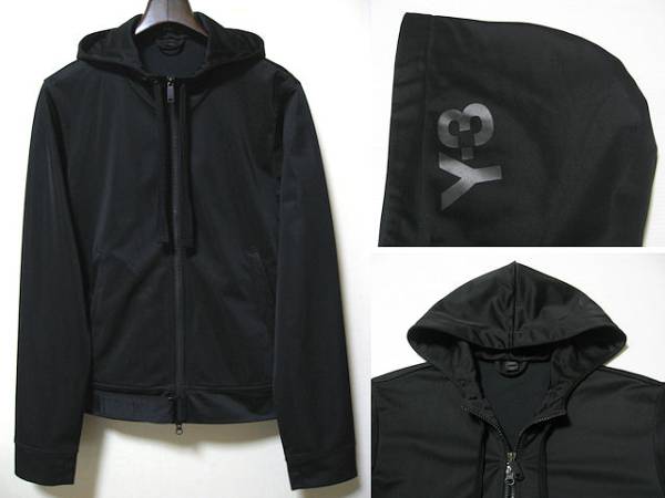 Y-3フード付ジャージ/ヨウジアディダスギャルソンシャツパーカ  